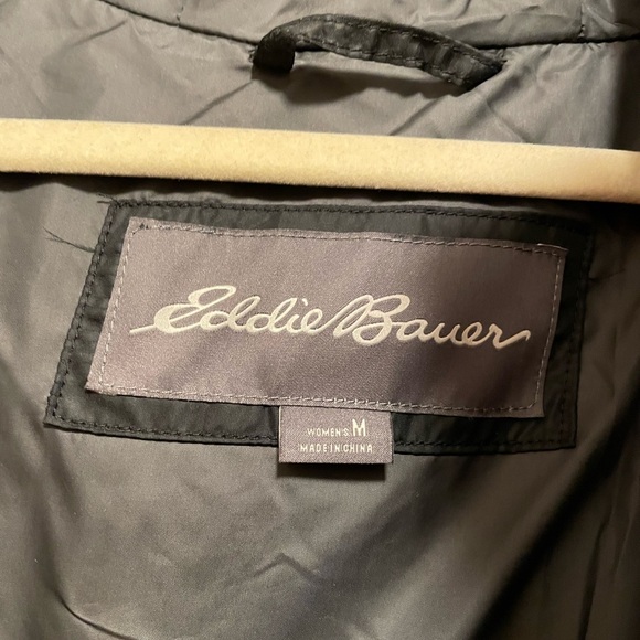 Women’s Eddie Bauer down filled long coat size medium - Picture 3 of 3